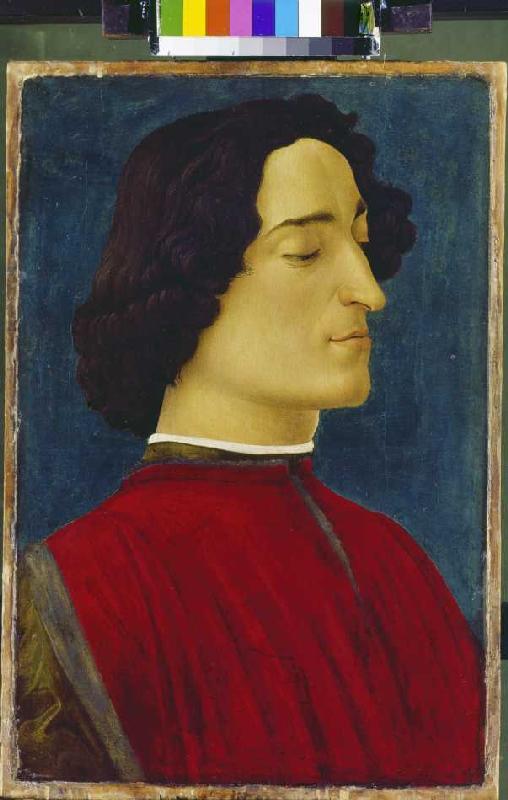 Giuliano de' Medici (1453-1478) van Sandro Botticelli