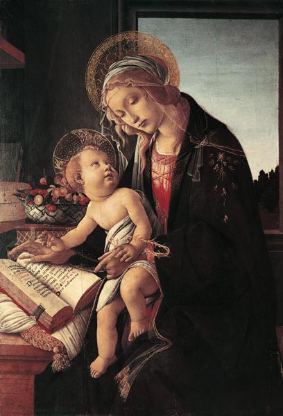 Botticelli, Madonna del Libro    t van Sandro Botticelli
