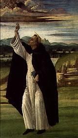 Der predigende hl. Dominikus. van Sandro Botticelli
