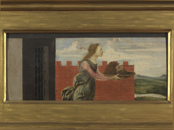Salome with head of John / Botticelli van Sandro Botticelli