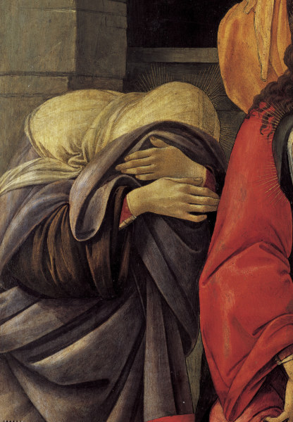 S.Botticelli / Lamentation of Christ van Sandro Botticelli