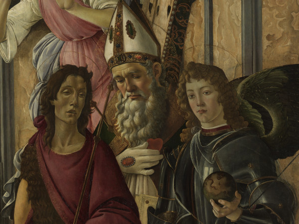 S.Botticelli, Johannes, Ignatius, Mich. van Sandro Botticelli
