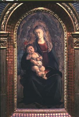 The Virgin and Child in Glory, c.1468-70 (tempera on panel) van Sandro Botticelli