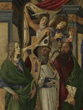 S.Botticelli, Katharina, Augustinus u.a.