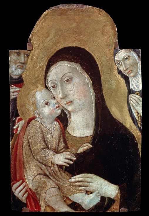 The Virgin and Child with Saints van Sano di Pietro