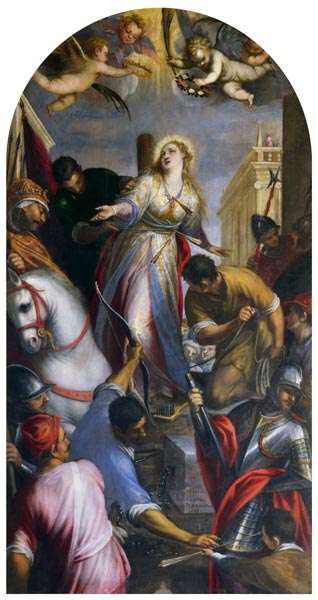 The Martyrdom of St. Christina van Santo Peranda