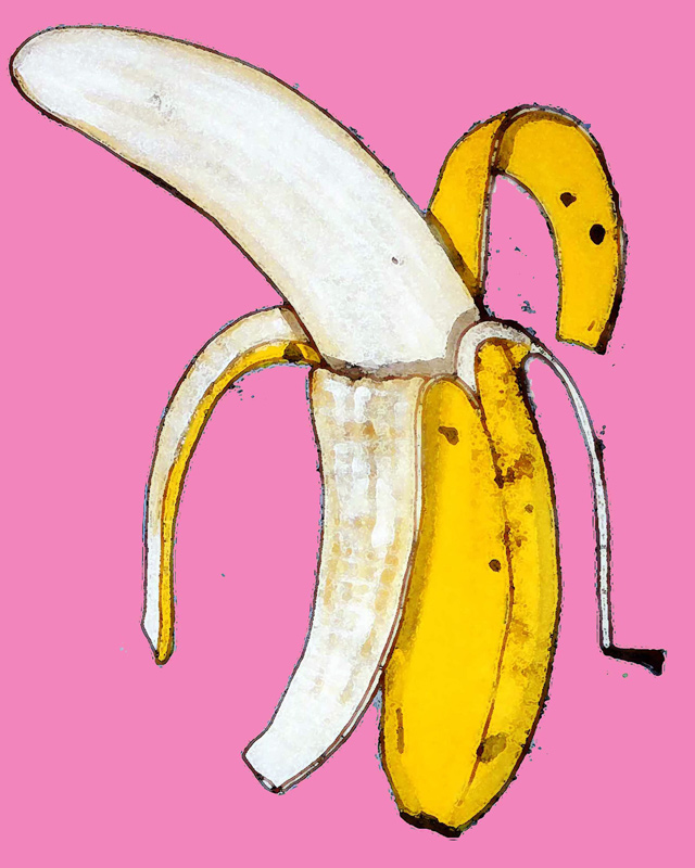 Banana van Sarah Thompson-Engels