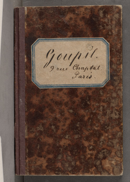 Verzeichnis der Werke für Goupil & Cie, Paris van Schreyer Adolf