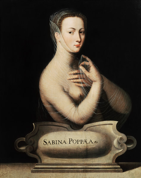 Sabina Poppaea /Gem.,Schule v.Fontainbl. van Schule von Fontainebleau