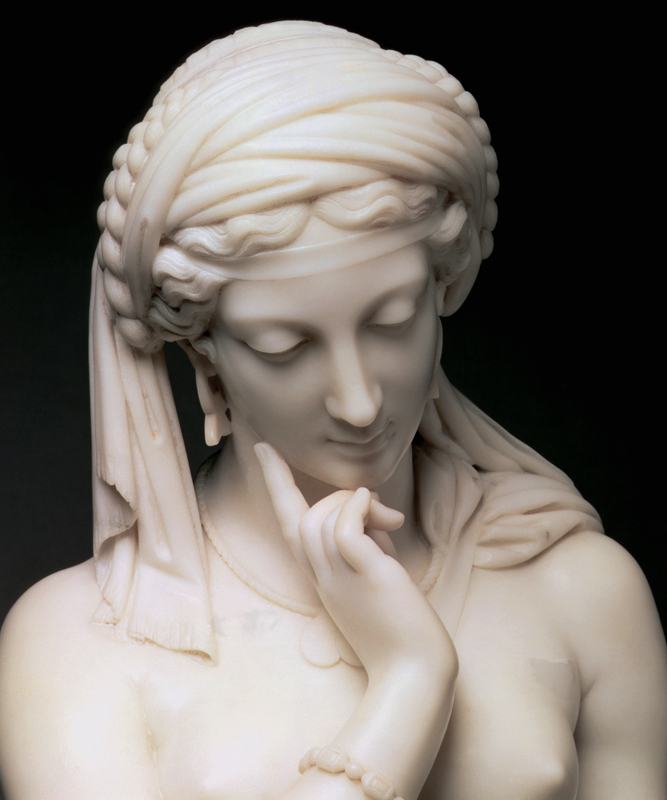 Greek Slave Girl van Scipio Tadolini