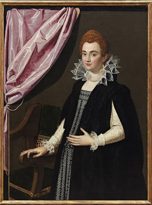 Portrait of Marie de Médici (1575-1642) van Scipione Pulzone