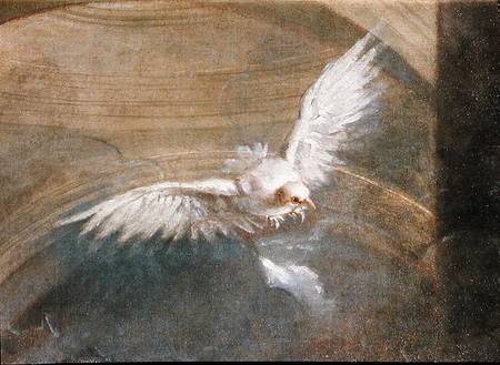 The Dove of the Holy Spirit  (detail of 230043) van Sebastiano Bombelli