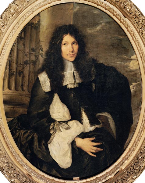 Portrait of an Unknown Man van Sébastien Bourdon