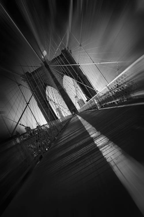 Brooklyn bridge van Sebastien DEL GROSSO