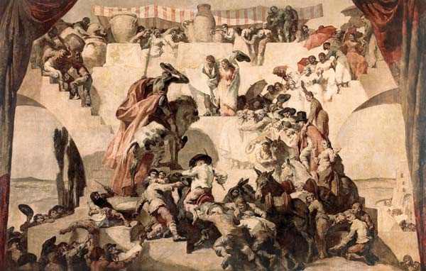 Cervantes, Don Quijote, Die Hochzeit des Camacho van Sert Josep Maria