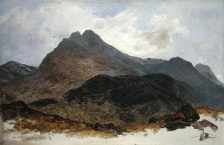 Mountain Study van Sidnay Richard Percy
