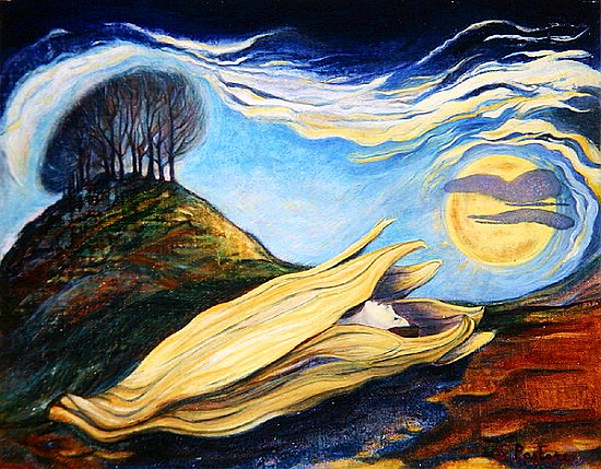 The Seed, 1999 (oil on panel)  van Silvia  Pastore