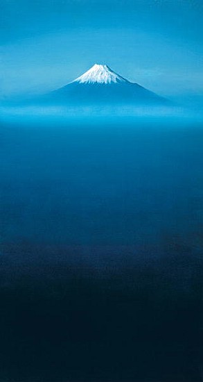 Mount Fuji (oil on canvas)  van Simon  Cook