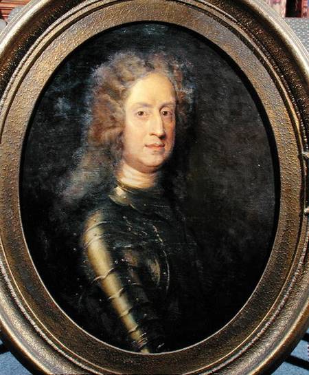 Portrait of General James Edward Oglethorpe (1696-1785) founder of the State of Georgia, copy of ori van Simon Francois Ravenet