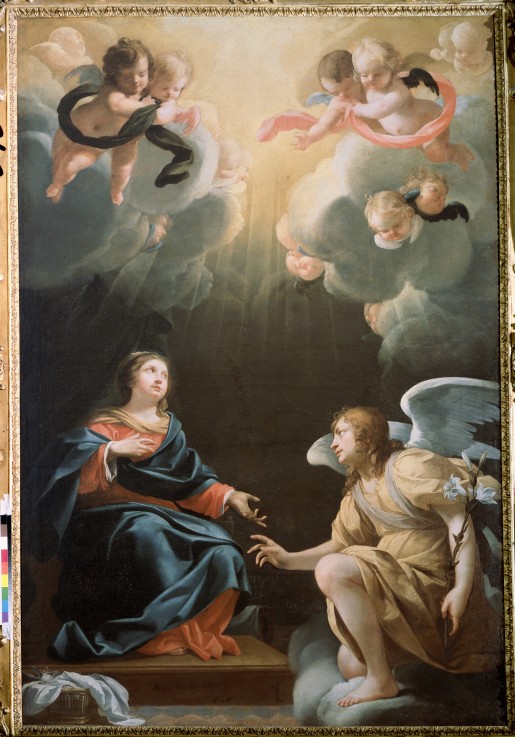 The Annunciation van Simon Vouet