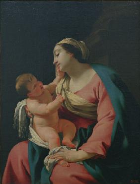 S.Vouet, Madonna mit dem Kind