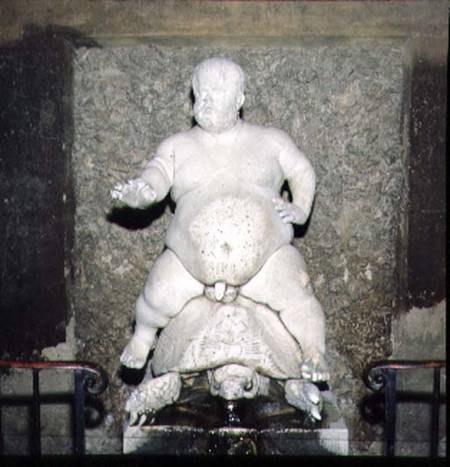 Bacchus fountain van Simone  Cioli