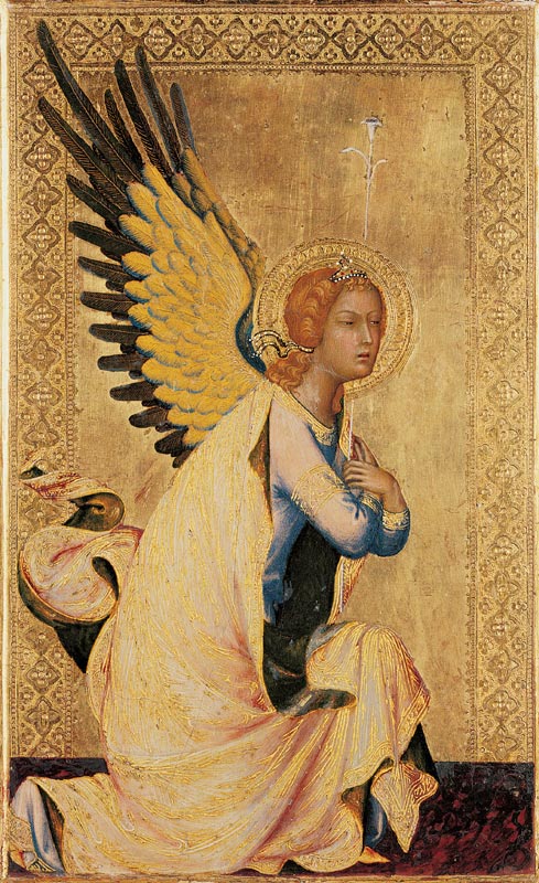 Angel Gabriel van Simone Martini