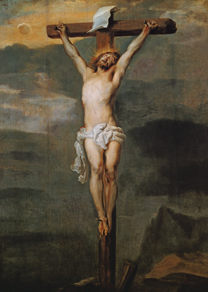Christ on the Cross van Sir Anthony van Dijck
