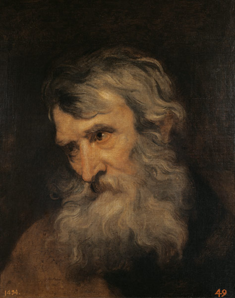 Bildnis eines alten Mannes. van Sir Anthony van Dijck