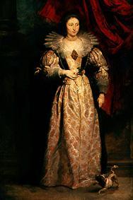Bildnis einer Dame van Sir Anthony van Dijck