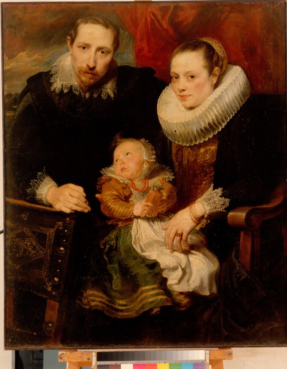 Family portrait van Sir Anthony van Dijck