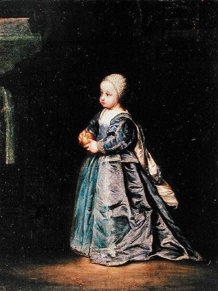 Henrietta Anne (1644-70) fifth daughter of Charles I (1600-49) of England van Sir Anthony van Dijck