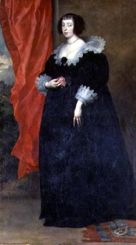 Portrait of Margherita of Lorena, Duchess of Orleans (1615-72) wife of Gaston of Orleans and sister-
