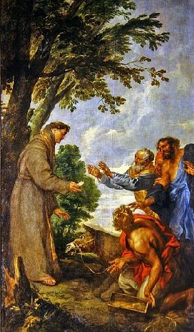 The Legend of the Mule and Saint Anthony of Padua. 1627-32