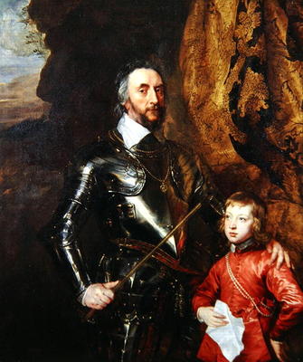 Thomas Howard, 2nd Earl of Arundel, with his Grandson Thomas, later 5th Duke of Norfolk, 1635-36 (oi van Sir Anthony van Dyck