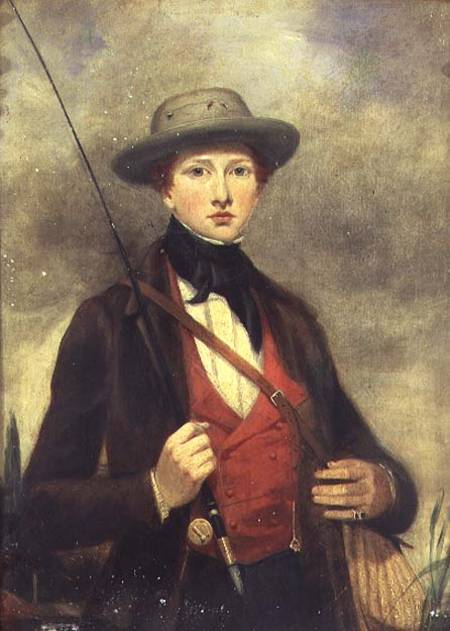 Boy with a Fishing Rod van Sir David Wilkie