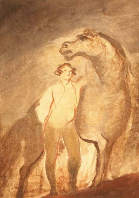 Man and Horse van Sir David Wilkie