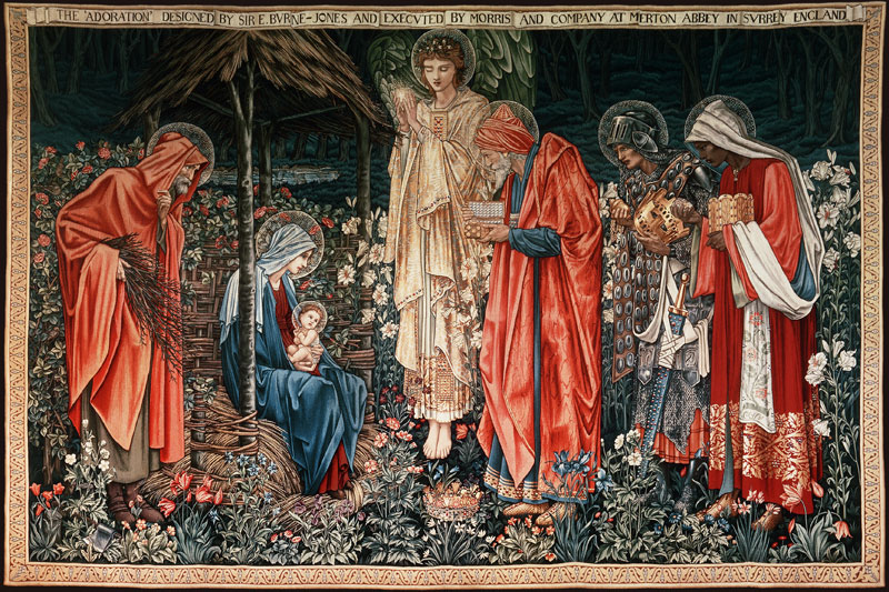The Adoration of the Magi van Sir Edward Burne-Jones