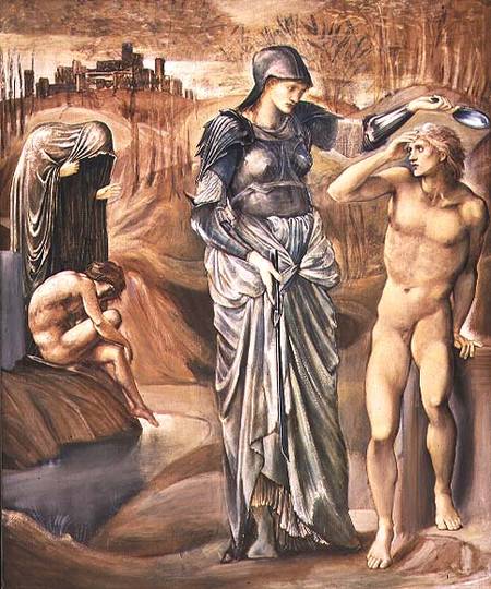 The Call of Perseus van Sir Edward Burne-Jones