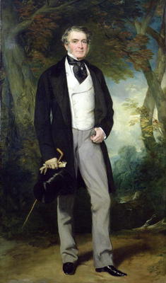 Portrait of William Beckett (oil on canvas) van Sir Francis Grant
