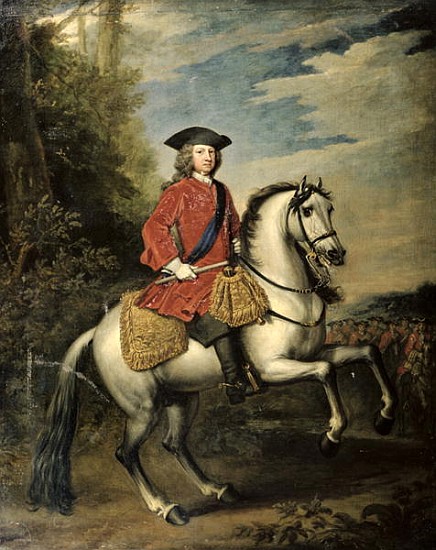 Portrait of King George I van Sir Godfrey Kneller
