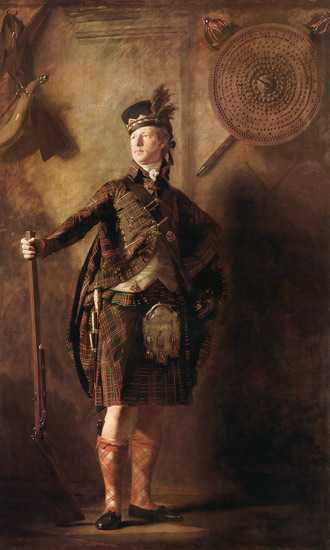 Bildnis Alastair MacDonell of Glengarry. van Sir Henry Raeburn