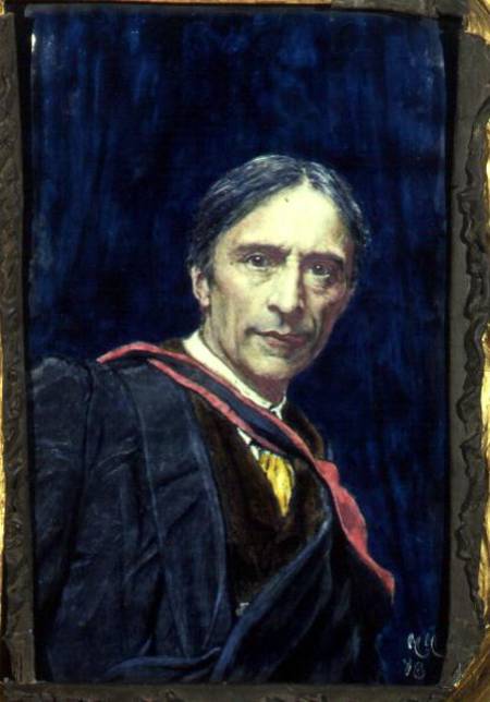 Self Portrait of the Artist van Sir Hubert von Herkomer