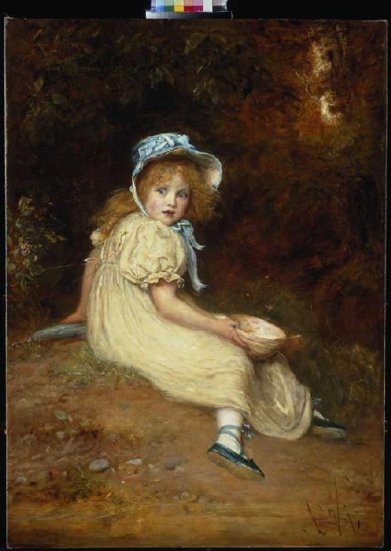 Little Miss Muffet van Sir John Everett Millais