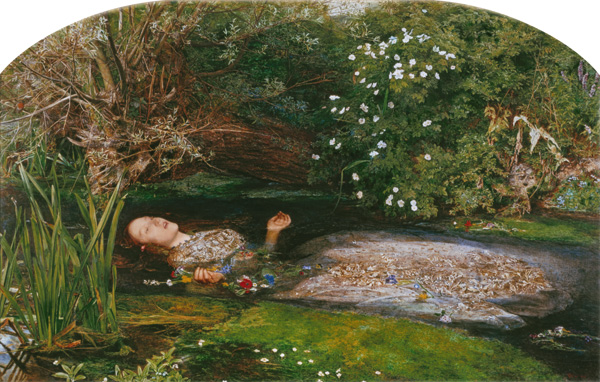Ophelia van Sir John Everett Millais