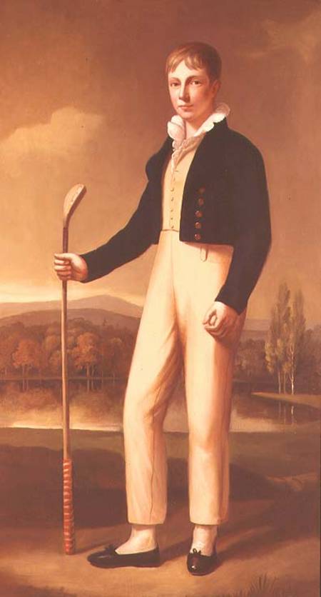 Douglas Robertson Esq. of the Royal and Ancient Golf Club van Sir John Watson Gordon