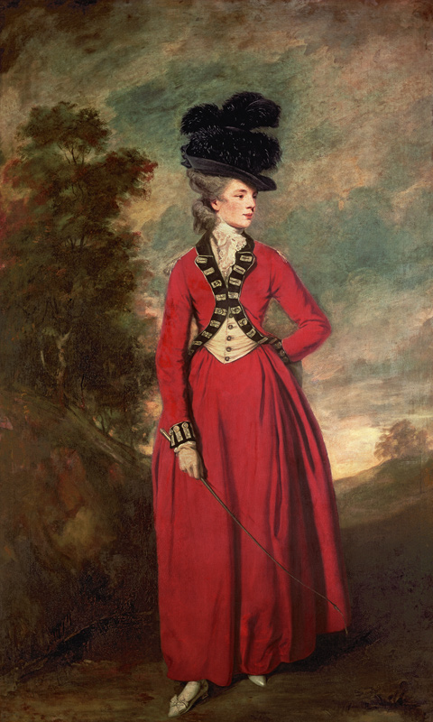 Lady Worsley van Sir Joshua Reynolds