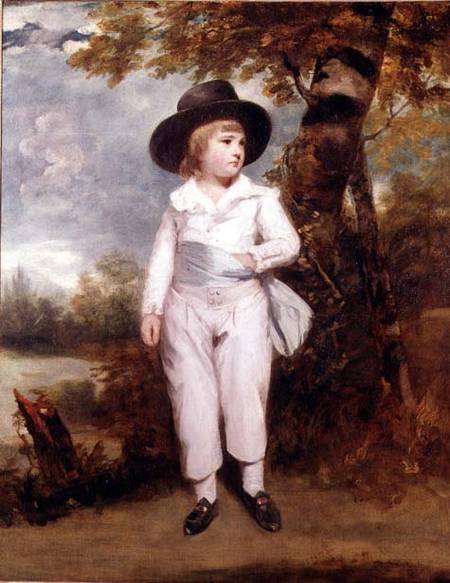 Boy in a Black Hat van Sir Joshua Reynolds