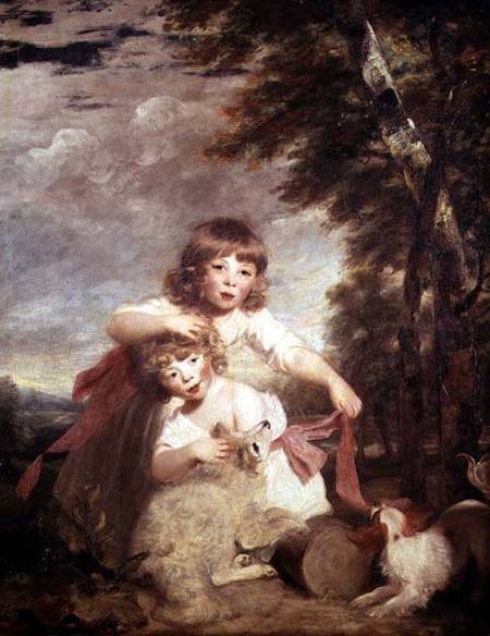 The Brummel Children van Sir Joshua Reynolds