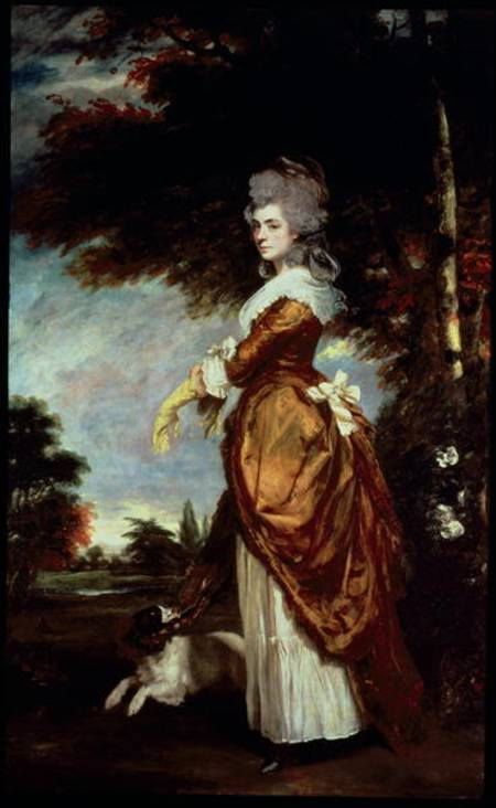 Mary Amelia, 1st Marchioness of Salisbury (1750-1835) van Sir Joshua Reynolds